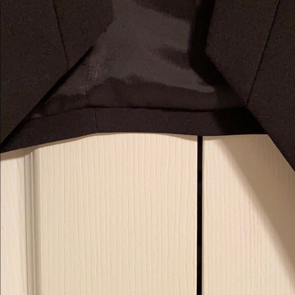 BCBGMAXAZRIA Black Lloyd Easy Layered Blazer - Size XXS - Picture 6 of 8